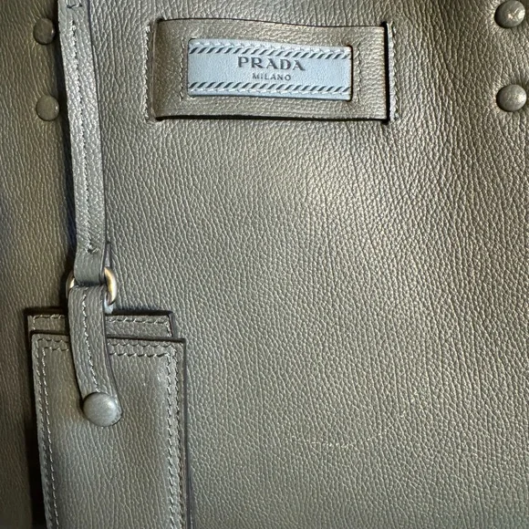 Prada Etiquette Tote Glace Calf Medium - Picture 3 of 15